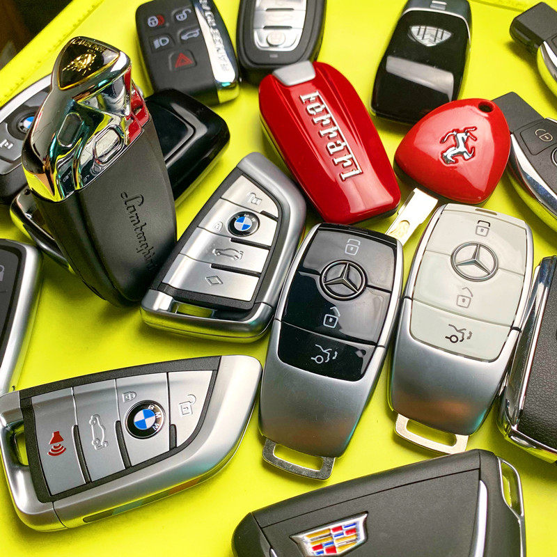 钥匙模型适用于劳斯莱斯玩具奔驰奥迪宝马仿真真豪汽车钥匙