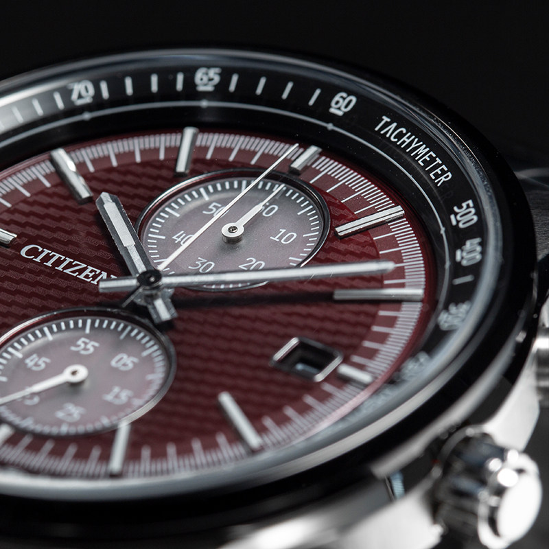 citizen西铁城手表正品官方动能防水商务休闲计时日韩腕表