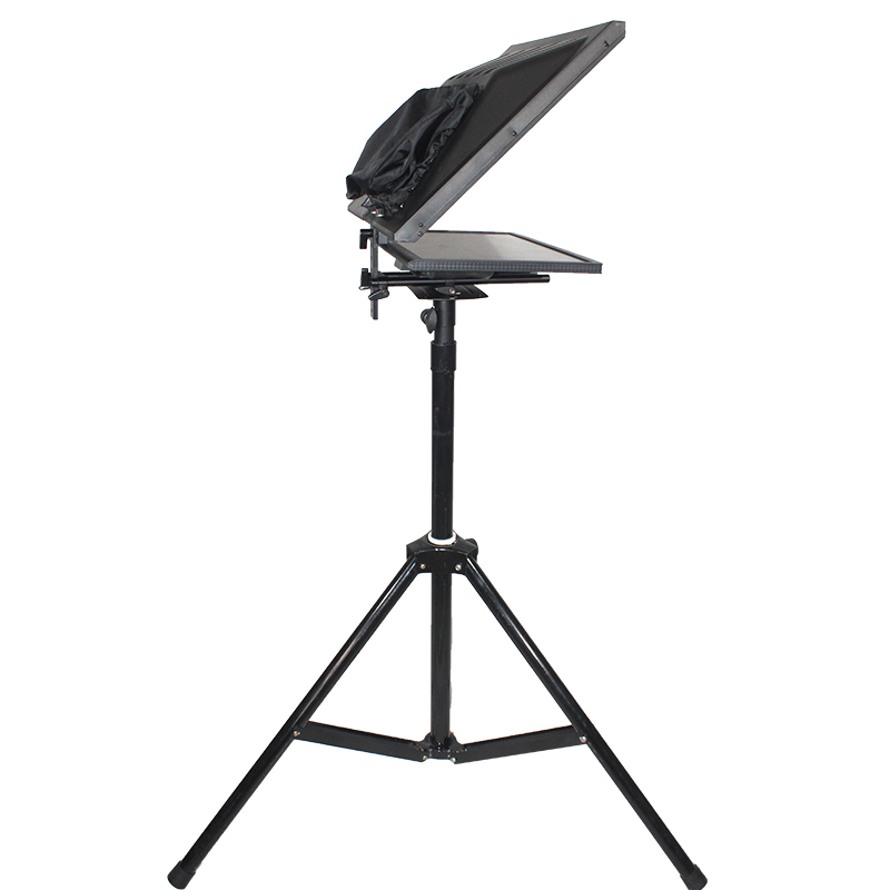 昱阳校园电视台简易19寸单屏提词播音独立型新闻提词器