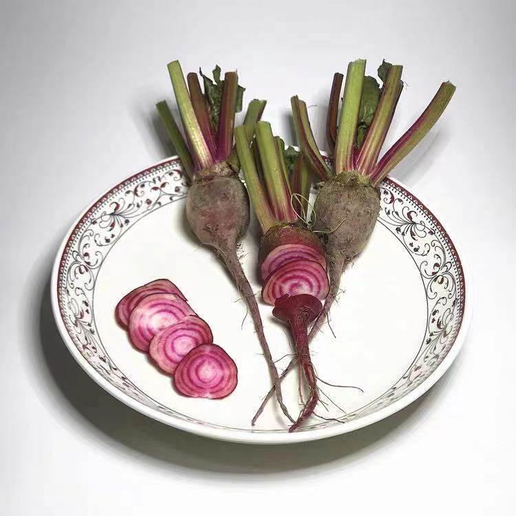 条纹新鲜萝卜头菜500g菜头螺旋蔬菜西餐酒店其它