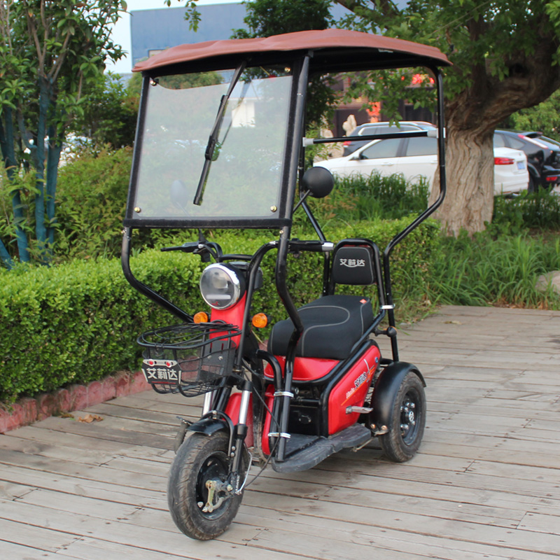 三轮三轮车车棚电动小巴巴士休闲老年代步车蓬遮阳篷