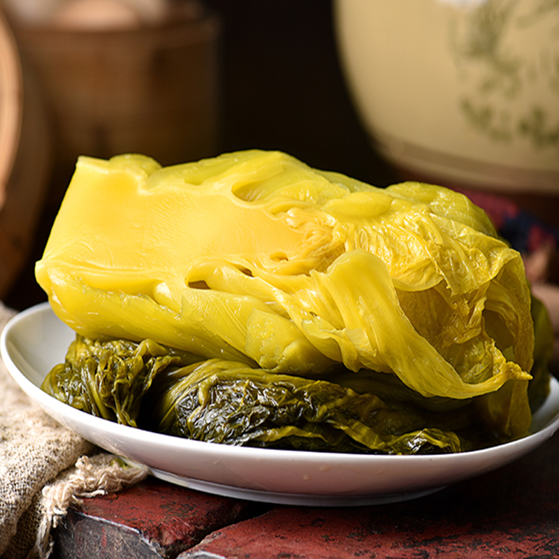 四川特产乐山馨泉老坛酸菜鱼酸菜泡腌青菜农家腌制