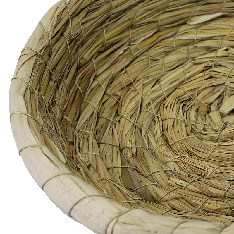 鸽子草窝信鸽用品用具鸽具油草窝家用下蛋鸟窝鸟巢塑料盆草编鸡窝