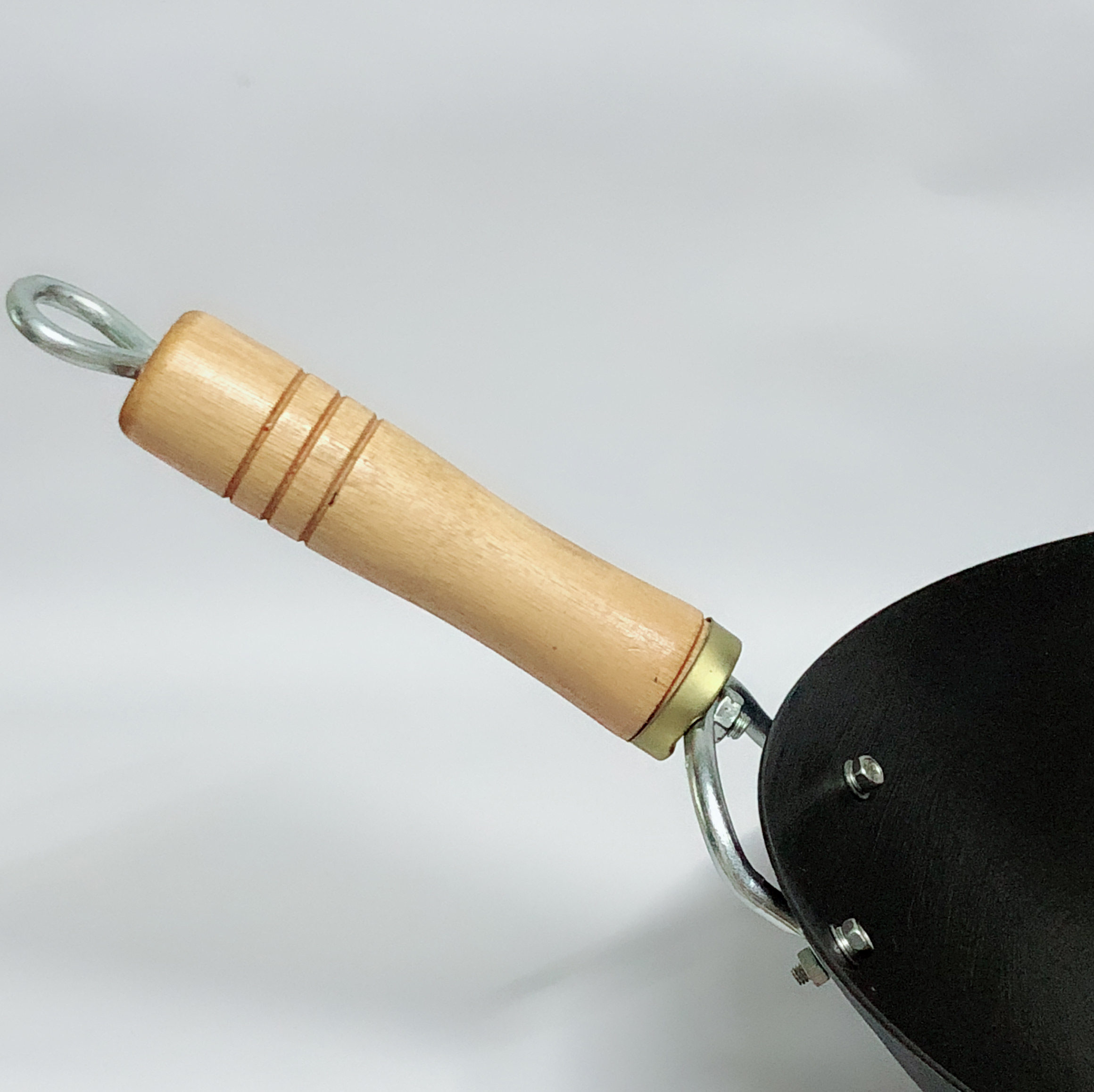 手柄通用可替换圆弧2孔炒锅锅具苏泊尔配件实木其它