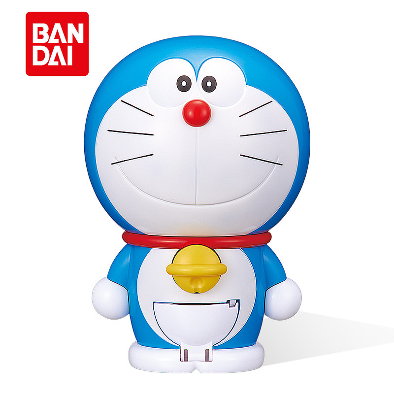 bandai万代机器猫小叮当哆啦a梦扭蛋机套装23699抓娃娃机儿童玩具