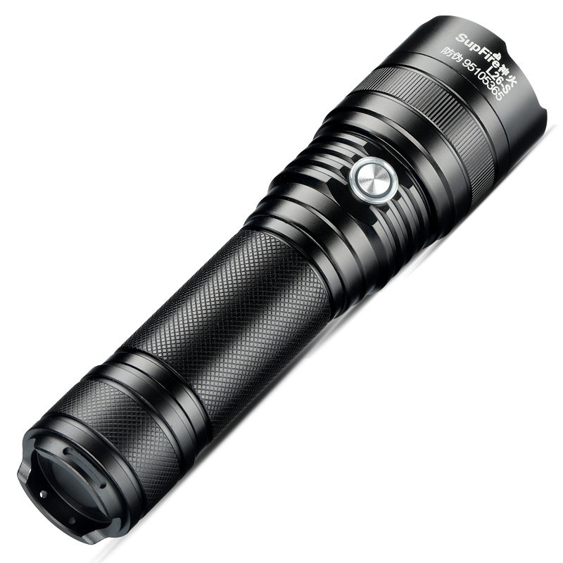 supfire神火l26s强光手电筒超亮户外外长续航便携手电筒