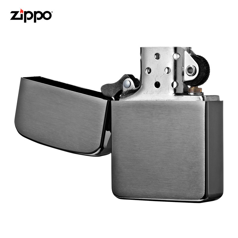 zippo打火机拉丝黑冰1941复刻之宝官方旗舰店礼物男友zippo