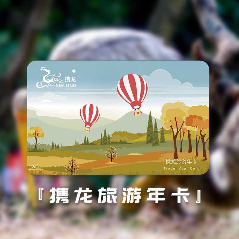 全国旅游一卡通年卡实体2000免费景点公园年卡国内票务