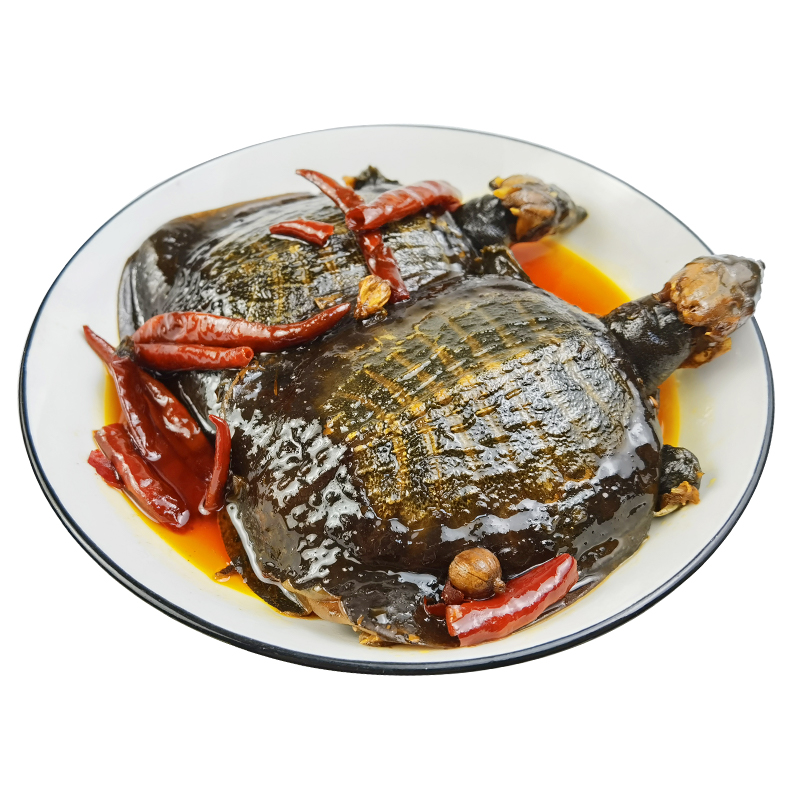 虾跑部队新鲜现做麻辣甲鱼卤甲卤味香辣熟食甲鱼
