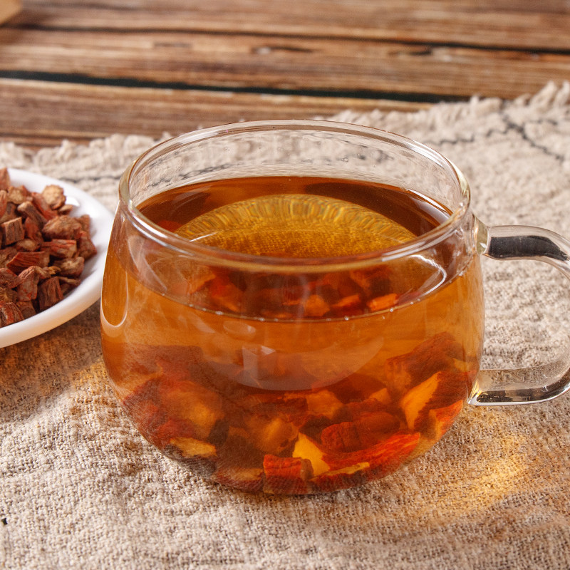 丹参500g切片中药材特级正品野生泡茶纯正天然丹参