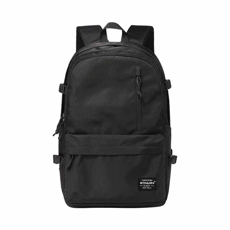 潮牌双肩包男士简约大容量旅行包背包日系初中生高中大学生书包女