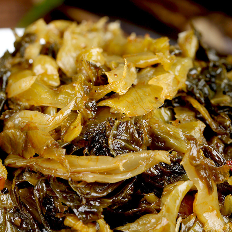 酸菜油炒老坛梅菜笋丝花生宁波特产酱菜腌菜腌制