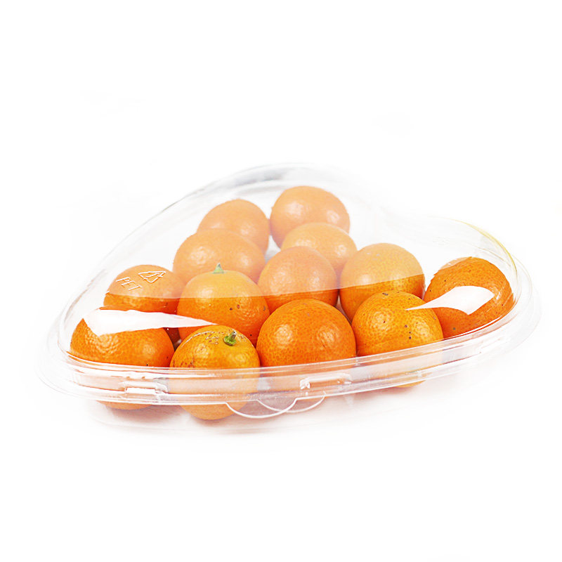 盒工坊一次性水果盒心形盒草莓樱桃车厘子果切塑料爱心包装盒包邮