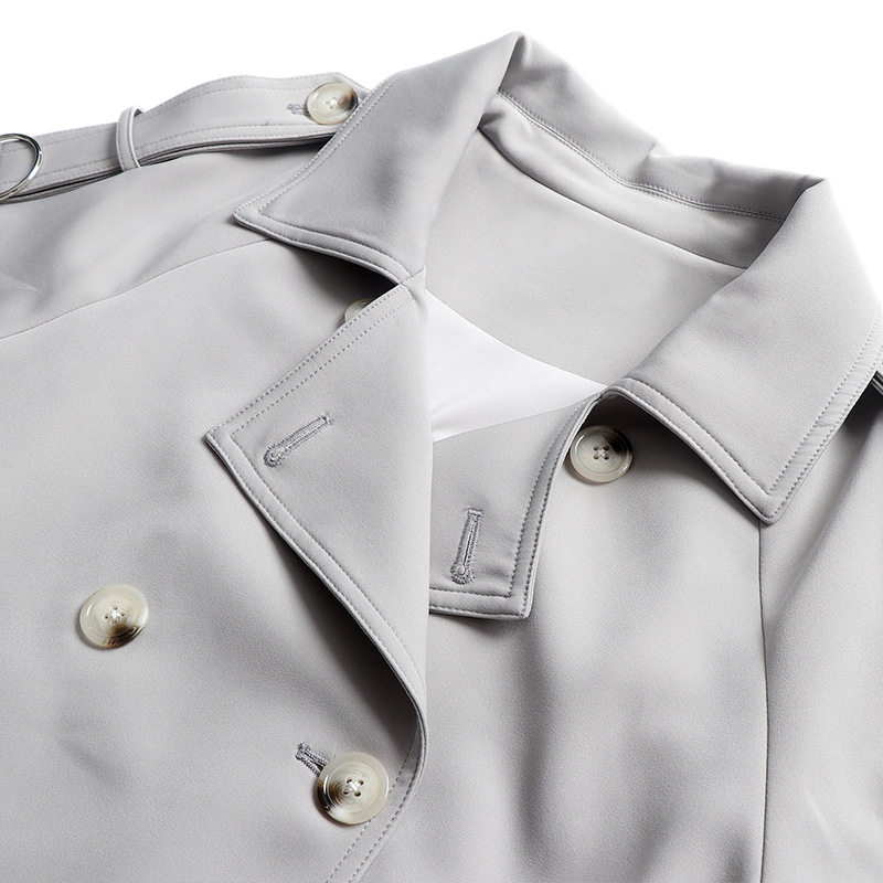 亲爱的热爱爱的苏澄杨紫蓝莓同款风衣外套长款风衣