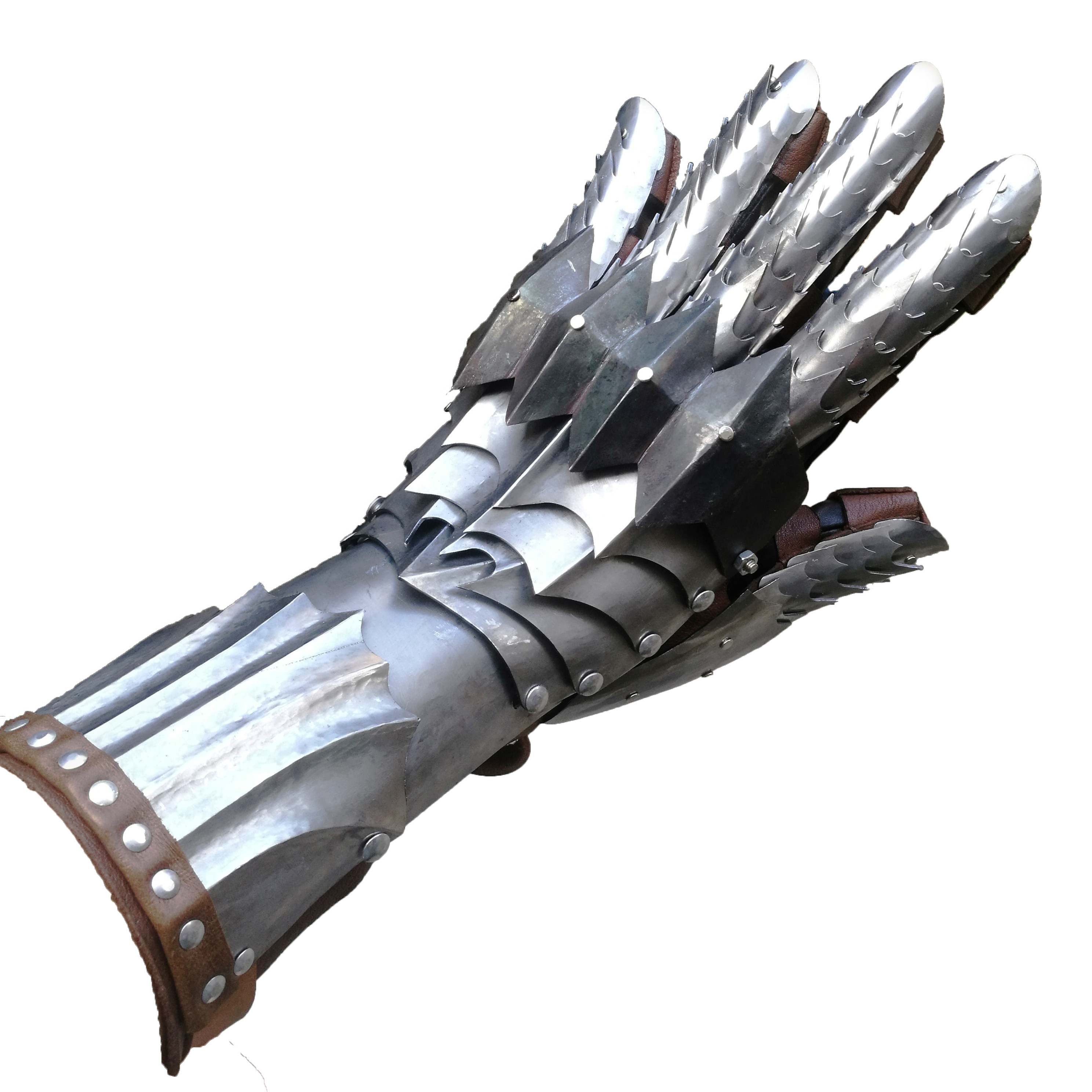 骑士金属护手手套盔甲铠甲骑行摩托机车原创游戏