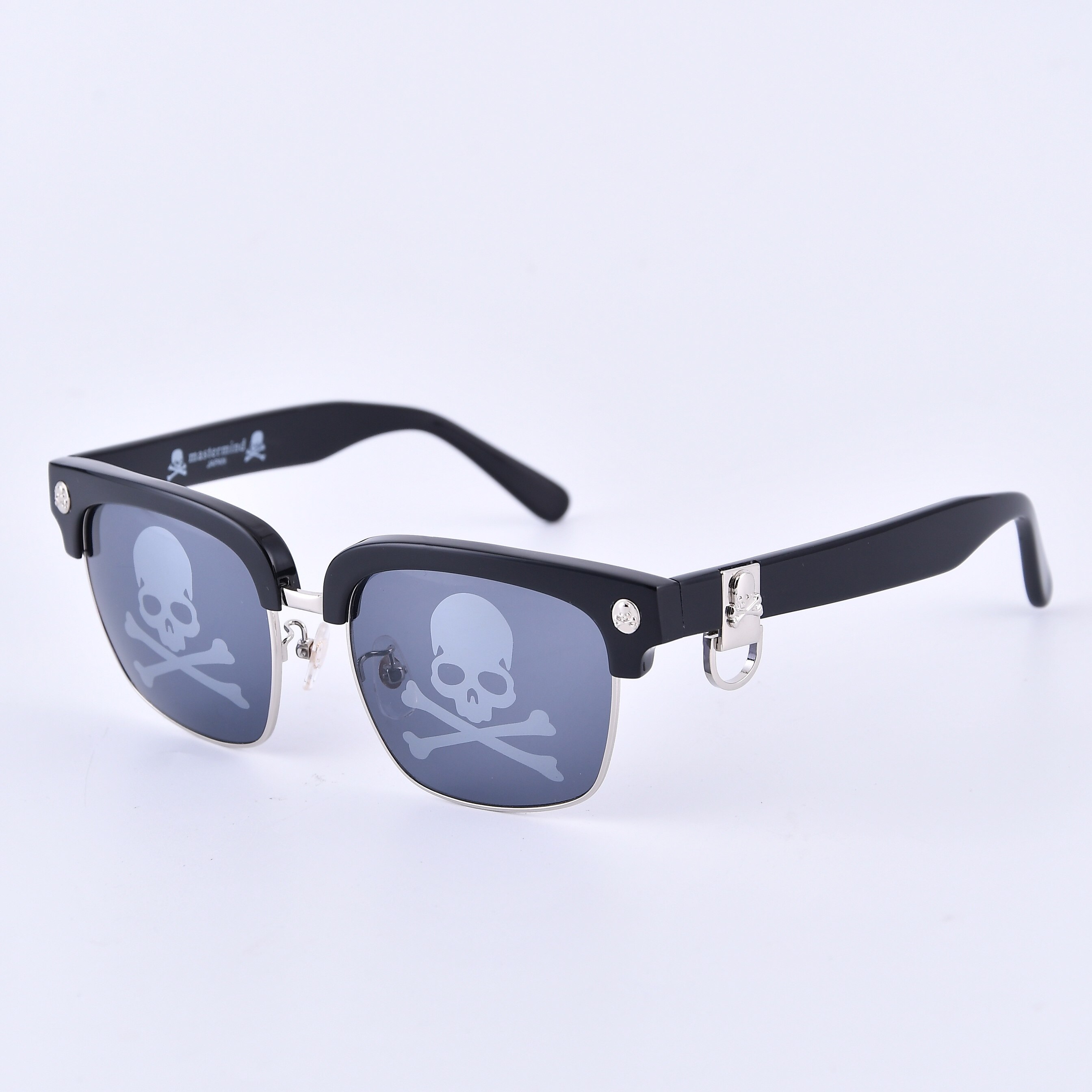 mmjmastermindjapan男女太阳眼镜雾气骷髅logo明星同款太阳眼镜