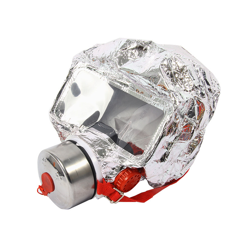 家用火灾逃生消防面具防火防毒防烟面具全面罩3c滤芯全脸呼吸