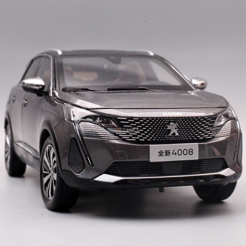 东风神龙原厂标致4008suv2022合金全开越野汽车模型礼物车模