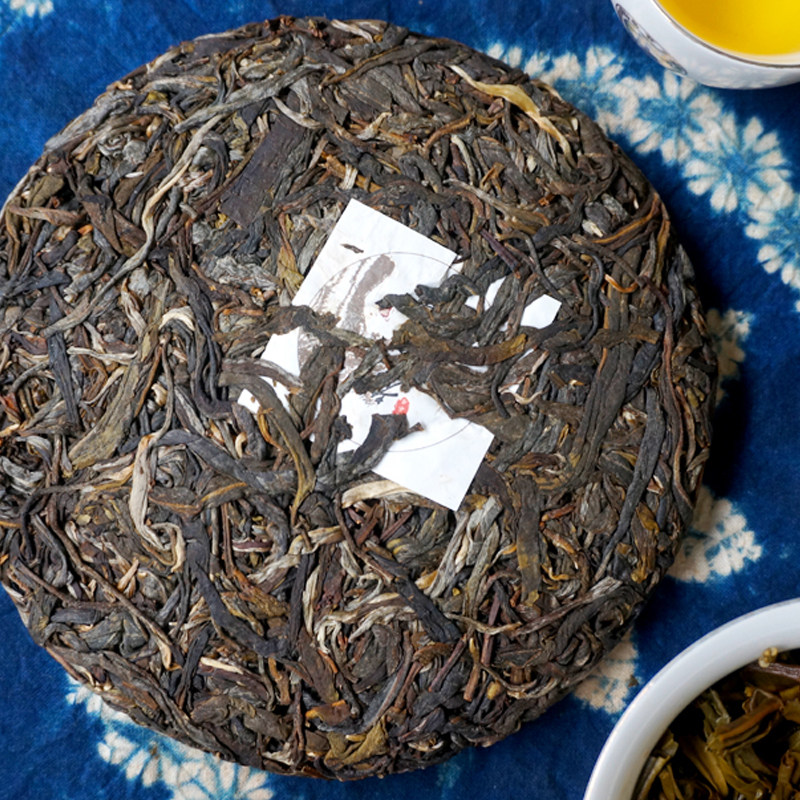 易普2021年云南普洱茶老茶婆母母树壹号200克纯料普洱
