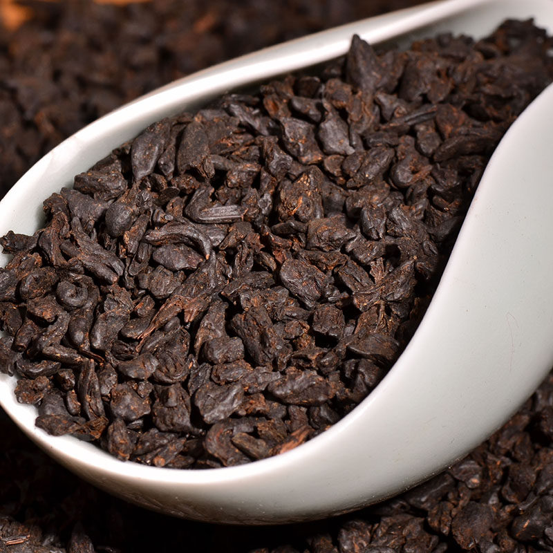 云南普洱茶金沙化石银子特级糯香普洱熟茶送礼普洱