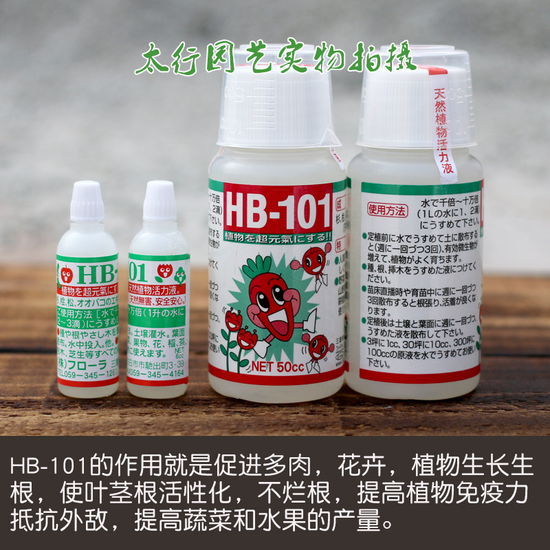 日本原装进口hb101植物活力素兰花多肉营养液花卉盆栽