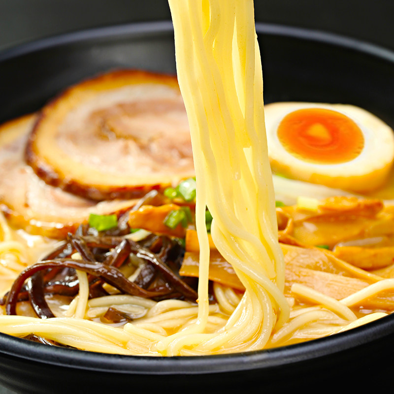 味千拉面 猪猪骨汤料包半干速食鲜面条方便面日式豚骨汤拉面3袋装