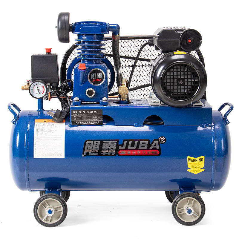 木工空气工业220v压气高压气气泵家用小型空压机冲气泵