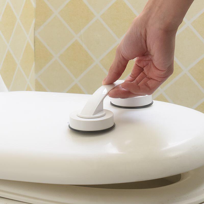 韩国浴室玻璃门拉手强力吸盘衣柜门把手柄橱柜小拉手