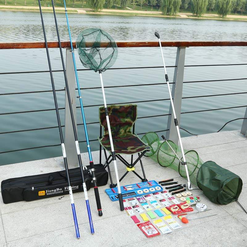 包邮钓鱼竿套装组合 手竿海竿套装新手特价鱼具手杆全套渔具套装