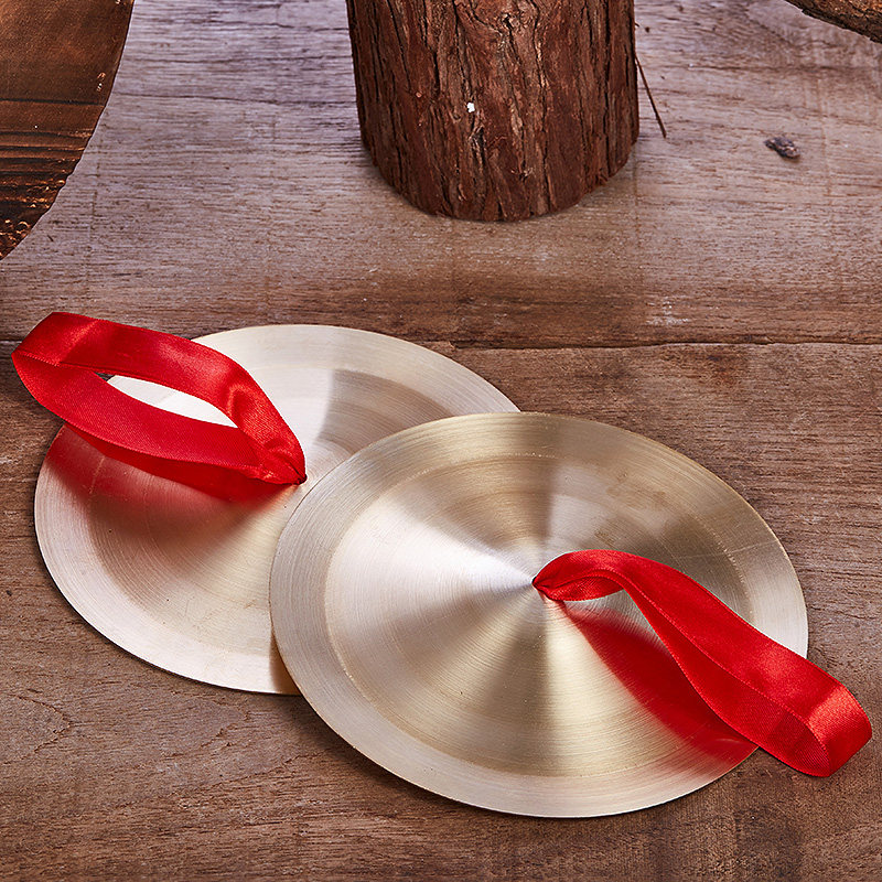 铜镲响铜大擦乐器小嚓儿童锣鼓玩具三句半道腰鼓镲