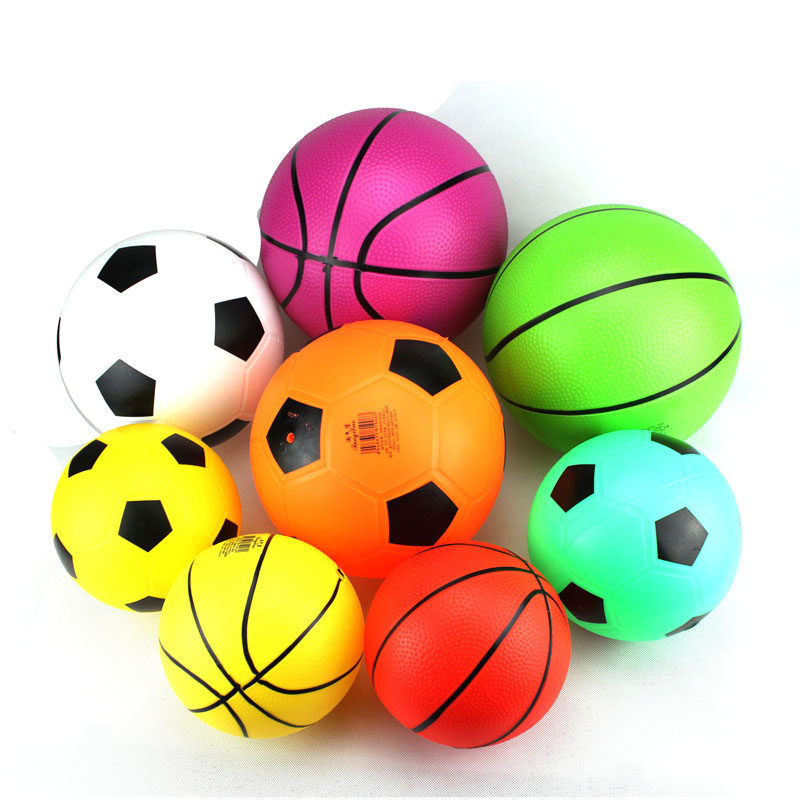 【球类玩具】婴儿小皮球篮球幼儿专用足球男孩儿童玩具4球类5宝