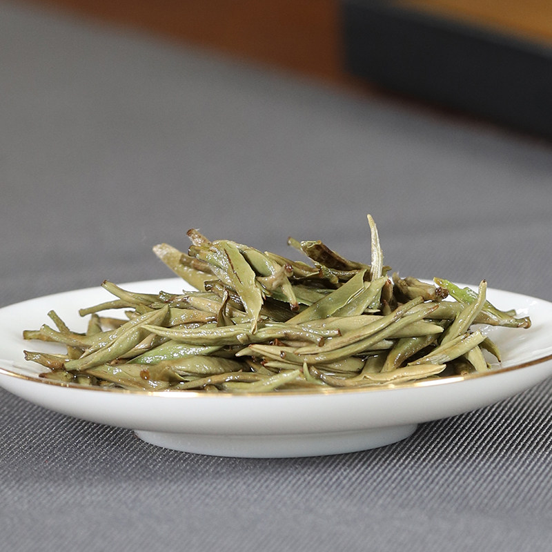 白茶大沁正宗福鼎2018年磻溪明前特级白毫银针白毫银针