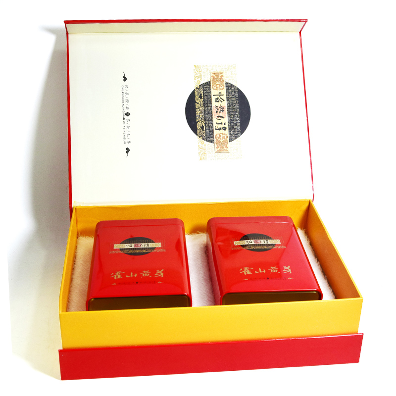 霍山黄芽2022明前新茶黄茶礼盒装500g特级黄芽安徽霍山手工茶叶