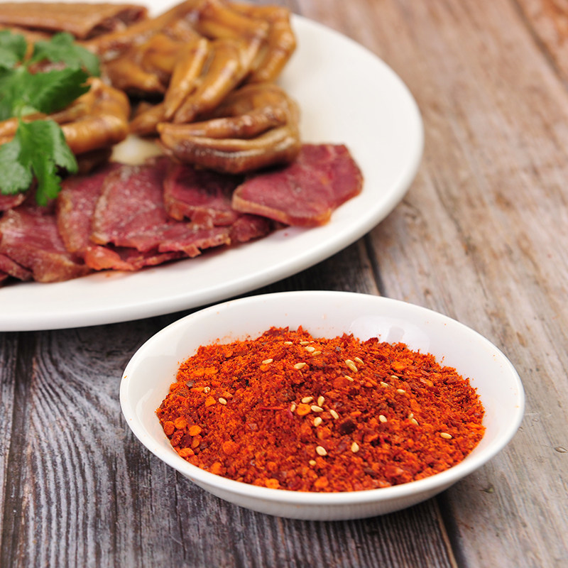 重庆火锅香辣蘸酱干碟10袋12人量底料烧烤食材配料辣椒粉料