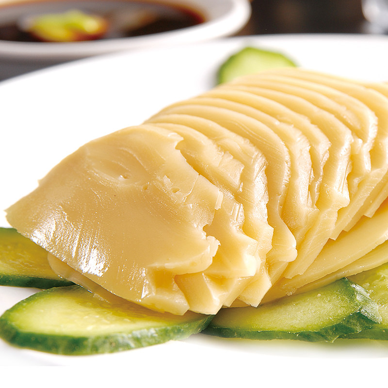 日式鲍鱼素食凉菜即食浓汁速冻切片健康刺身素肉