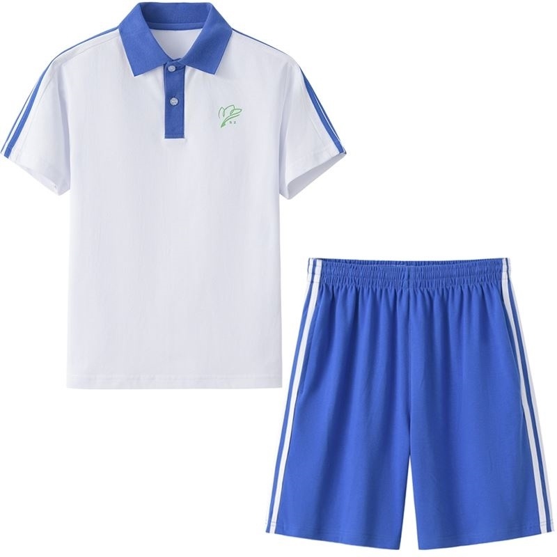 深圳校服速干面料小学生礼服男女套装夏装短袖校服