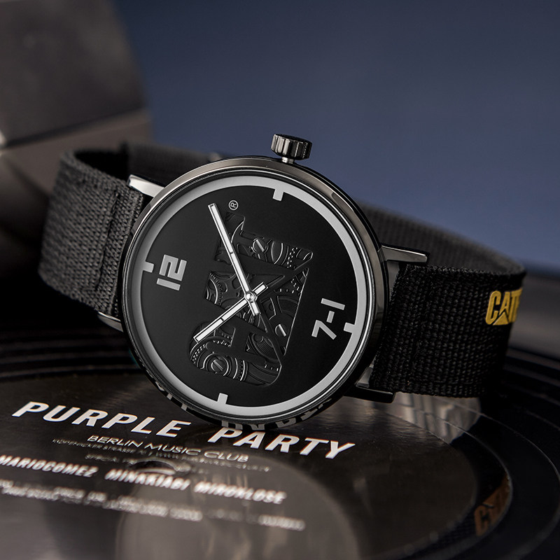cat卡特进口进口机机芯小众镂空机械设计手表欧美腕表