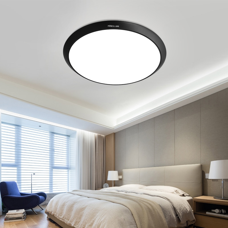 雷士照明led吸顶灯圆形卧室灯超薄阳台灯北欧简约现代玄关过道灯