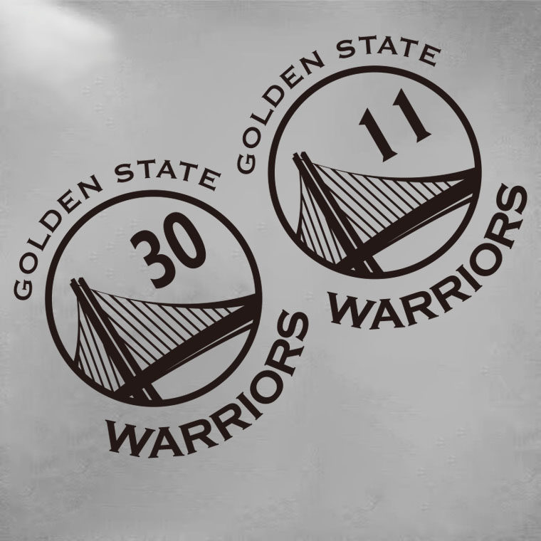 斯蒂芬库里curry30标志签名汽车贴纸nba金州勇士汽车装饰贴