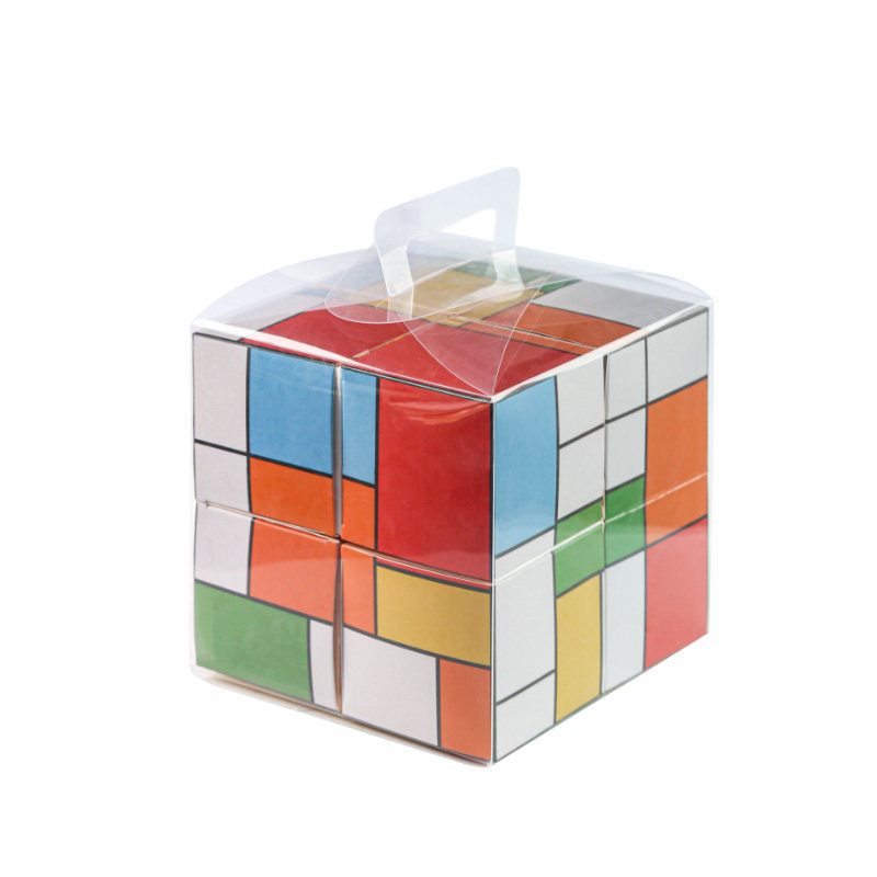 月饼创意中秋礼盒魔方冰皮蛋黄包装盒手提盒子点心包装盒