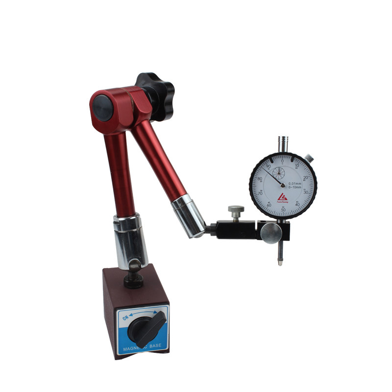 机械磁力百分表万向磁性强力校表杠杆千分表支架表坐