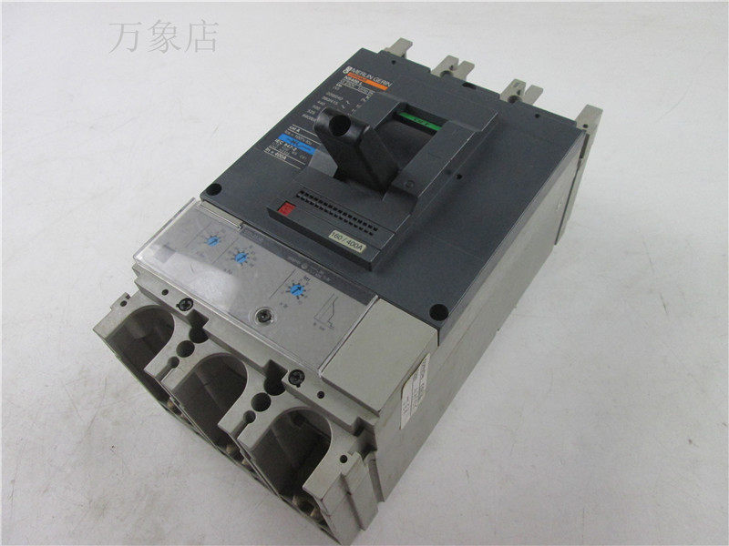 merlingerin塑壳断路器空气开关ns400l3p实物拍摄低压断路器
