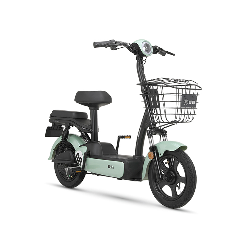 爱玛电动车新国标48v小型新款男女士轻便电单自行电瓶车晴天