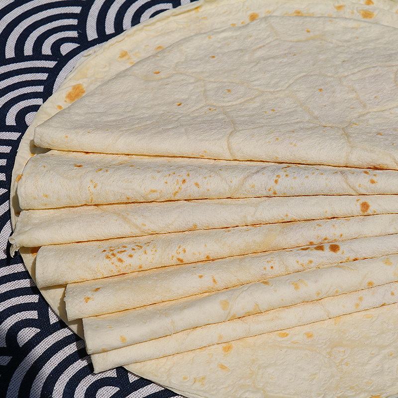 徐州邳州特产烙馍单饼纯手工现做现烙白面低脂手抓饼