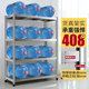Stainless steel kitchen shelf microwave oven floor multi-layered three-layer multi-function storage rack storage shelves Stainless steel kitchen shelf microwave oven floor multi-layered three-layer multi-function storage rack storage shelves
