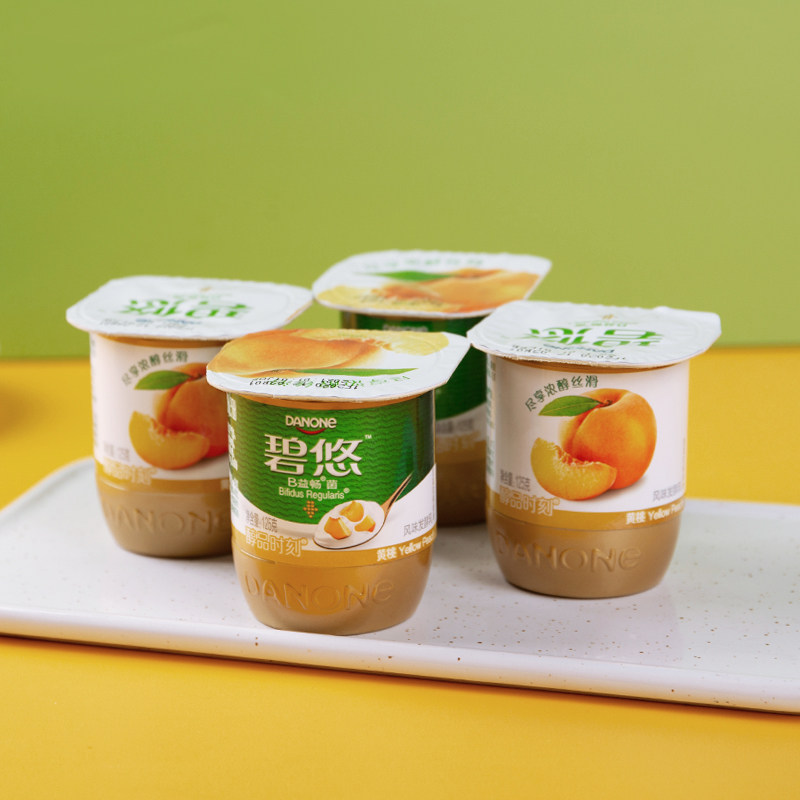 蒙牛达能碧悠醇品时刻酸奶脱脂代餐酸牛奶益生酸奶