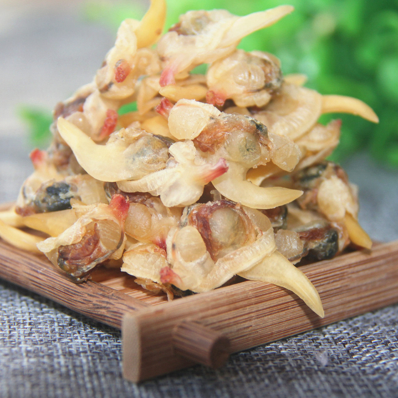 新晒野生蛤蜊肉干沙蚬子肉干生花蛤干嘎啦哈利肉干海鲜干货500g