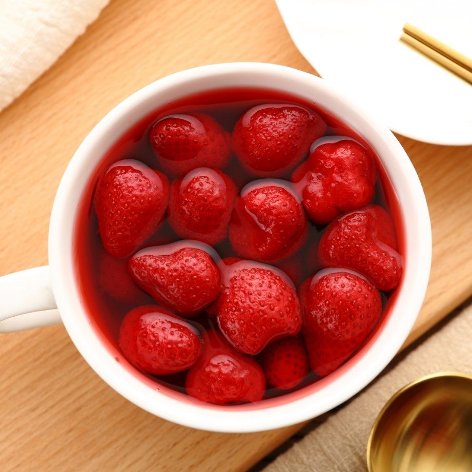 【桃金源】草莓罐头6罐x425g 整箱水果罐头砀山糖水新鲜多省包邮