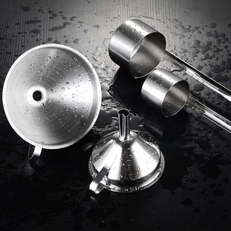 提子酒器家用不锈钢加厚一两提斗酒漏打酒漏斗漏斗