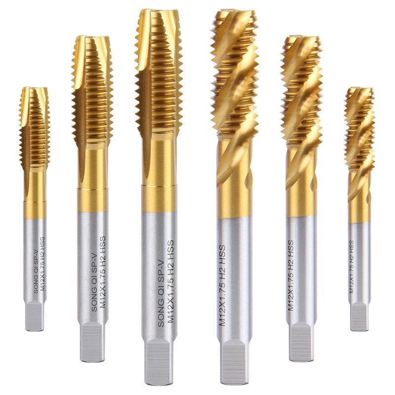 先端螺旋机用丝锥丝攻螺纹不锈钢专用机攻牙钻头m3m4m5m6m8m10m12